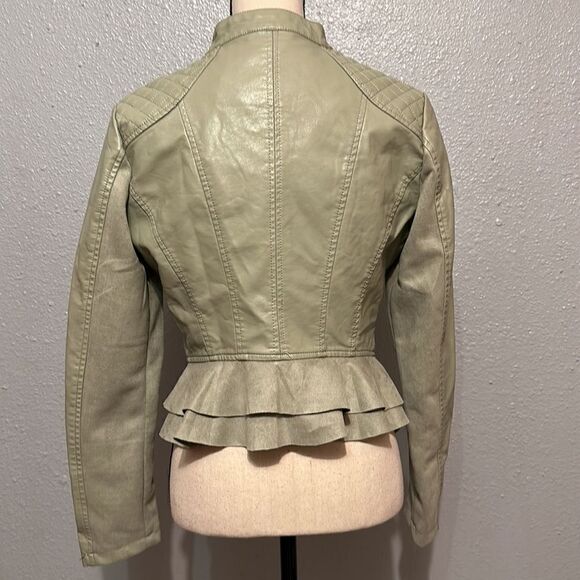 NEW LA coalition women’s faux leather jacket size S - Picture 3 of 9